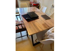 Стол Лота Лофт 120 25 мм сабия / черный матовый фото покупателя 262