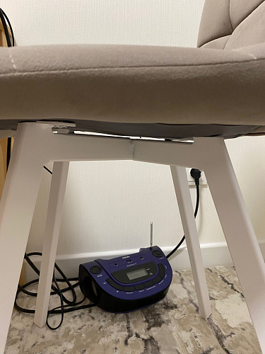 Комплект стульев Чилли 2 шт бежевый / черный фото покупателя 330