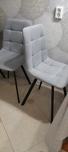 Стул на металлокаркасе Чилли зеленый / черный фото покупателя 1272