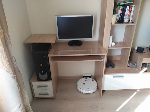 Компьютерный стол Джаз-24 правый дуб сонома фото покупателя 39