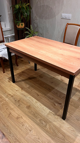 Стол Оригон навара / черный матовый фото покупателя 31