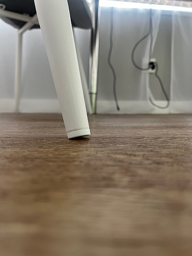 Стул на металлокаркасе Седа 360 К латте (velutto 08) / белый фото покупателя 19