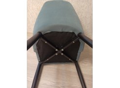 Стул на металлокаркасе Kora gray / black фото покупателя 143