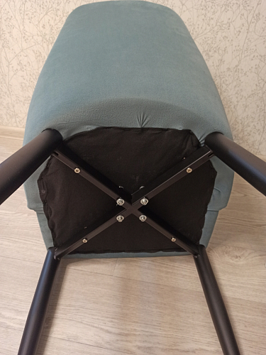 Стул на металлокаркасе Kora black / gray фото покупателя 143