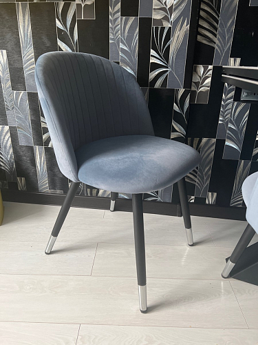 Стул на металлокаркасе Gabi latte / gold / black фото покупателя 184