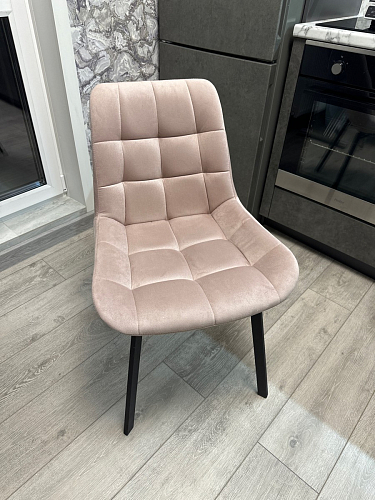 Стул на металлокаркасе Челси бирюзовый / черный фото покупателя 130