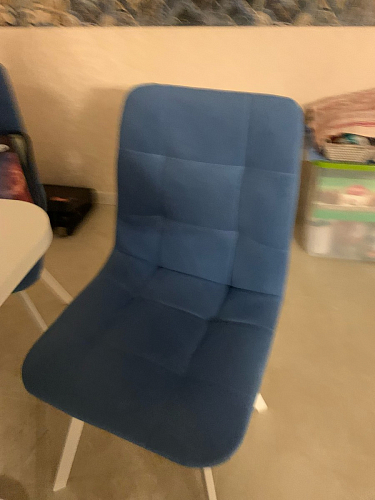 Стул на металлокаркасе Чилли бежевый / белый каркас фото покупателя 977