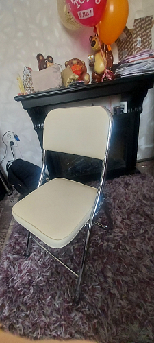 Стул Chair раскладной белый фото покупателя 52