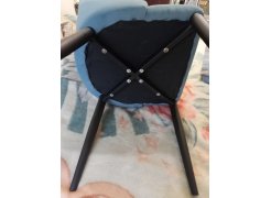 Стул на металлокаркасе Kora gray / black фото покупателя 101