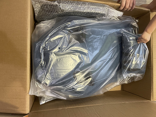 Компьютерное кресло Driver/Драйвер кожзам черный / ткань черный фото покупателя 95