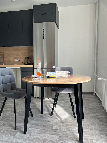 Стул на металлокаркасе Чилли К кирпичный / черный фото покупателя 626