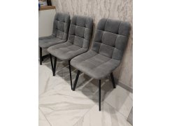 Стул Чилли 2 темно-серый  / черный фото покупателя 376