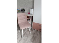 Стул на металлокаркасе Чилли горчичный / белый фото покупателя 663