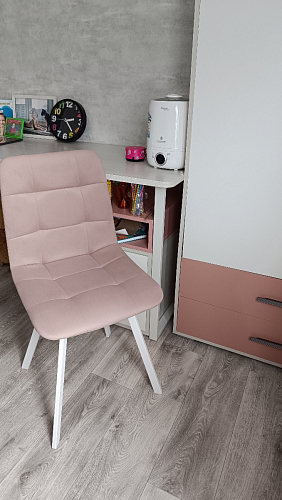 Комплект стульев Чилли 2 шт бежевый / черный фото покупателя 663