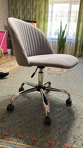 Компьютерное кресло Melody/Мелоди молочное фото покупателя 186