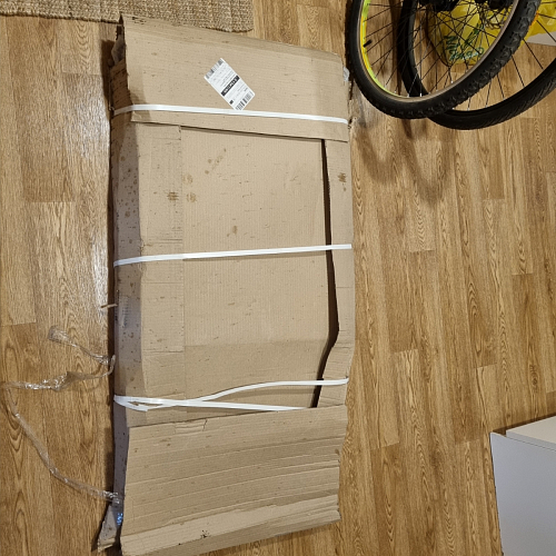 Письменный стол Битти Лофт 116х60х75 дуб вотан / черный матовый фото покупателя 46