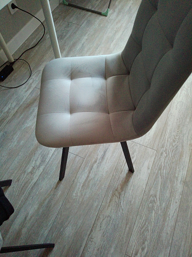 Стул на металлокаркасе Чилли К кирпичный / черный фото покупателя 23