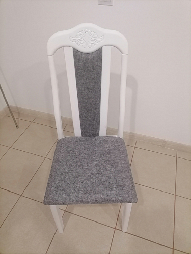 Стул деревянный Aron Soft dirty oak / beige фото покупателя 5