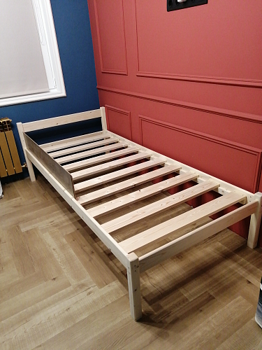 Односпальная кровать Дерри 90х200 фото покупателя 1