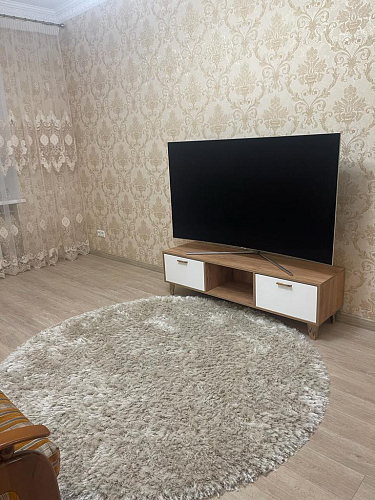 ТВ-тумба Эго Т-3 на ножках бетон светлый / белый глянец фото покупателя 14