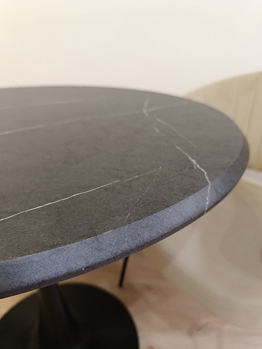 Стол Тулип 90х73 дуб вотан / белый фото покупателя 32