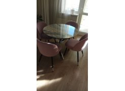 Стул на металлокаркасе Gabi blue / black фото покупателя 266