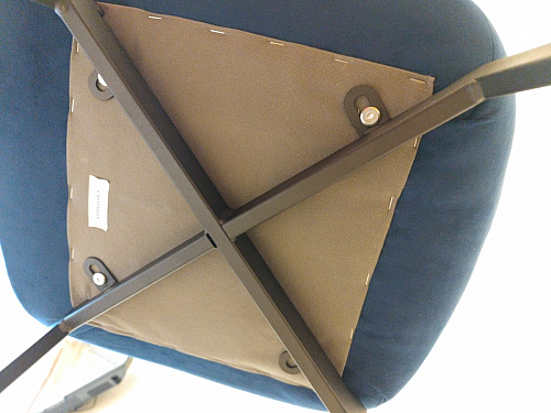 Стул на металлокаркасе Челси бирюзовый / черный фото покупателя 208