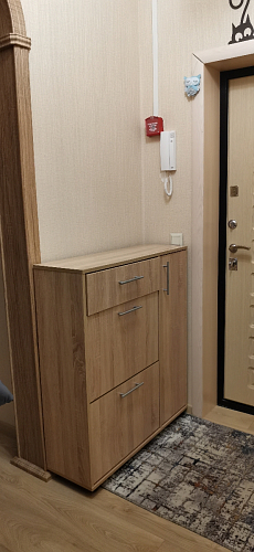 Обувница ТП-4 дуб сонома / белый фото покупателя 2