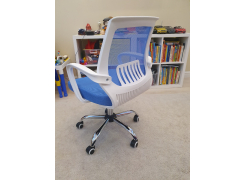 Компьютерное кресло Ergoplus blue / gray / white фото покупателя 27