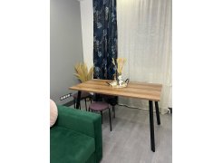 Стол Лота Лофт 120 25 мм сабия / черный матовый фото покупателя 640