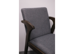 Деревянный стул Artis white / grey из шоурума 2