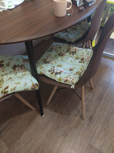 Пластиковый стул Eames PC-015 желтый фото покупателя 169