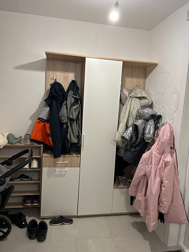 Готовая прихожая Пети дуб сонома / белый фото покупателя 98