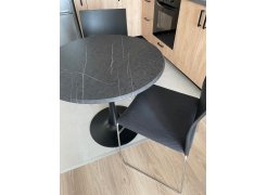 Стол Тулип 90х73 дуб вотан / белый фото покупателя 15