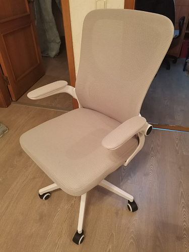 Компьютерное кресло Konfi dark gray / pink / white фото покупателя 130