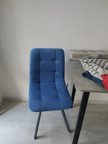 Стул на металлокаркасе Чилли зеленый / белый каркас фото покупателя 229