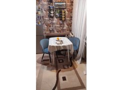 Стул на металлокаркасе Gabi 1 light purple / black фото покупателя 280