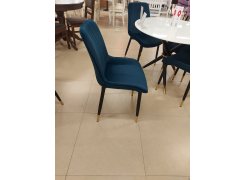 Стул на металлокаркасе Seda 1 blue / black / gold из шоурума 12