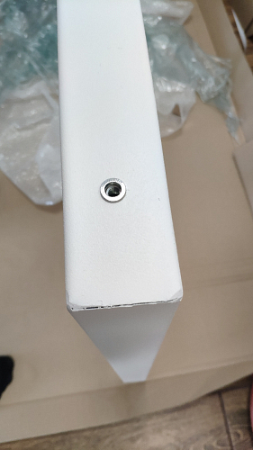 Стол Лота Лофт 120 25 мм дуб делано темный / черный матовый фото покупателя 954