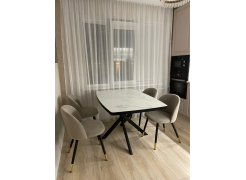 Стул на металлокаркасе Gabi blue / black фото покупателя 284