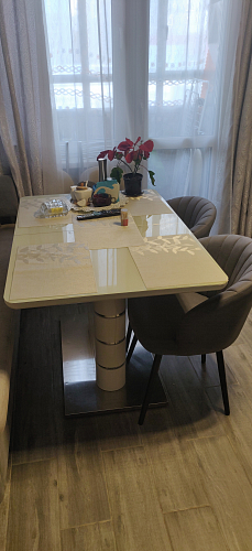 Стул на металлокаркасе Бэнбу velutto 32 / черный фото покупателя 3