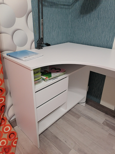 Стол письменный СПм-25 левый венге фото покупателя 85