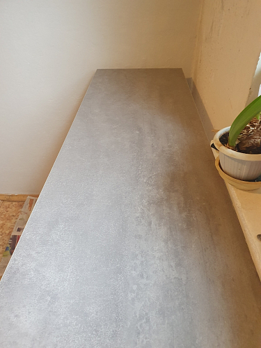 Барная стойка Дилан Лофт 120х40х90 бетон светлый фото покупателя 22