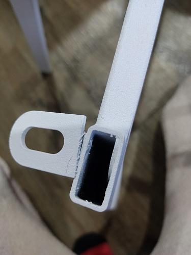 Стул на металлокаркасе Чилли бежевый / белый каркас фото покупателя 1391