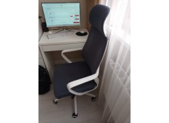 Компьютерное кресло Golem dark gray / white фото покупателя 17