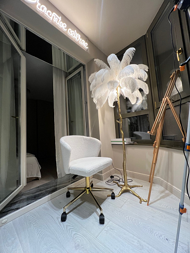 Компьютерное кресло Lika white teddy фото покупателя 8