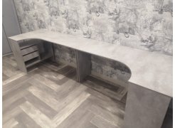 Письменный стол СПм-25 левый бетон фото покупателя 50