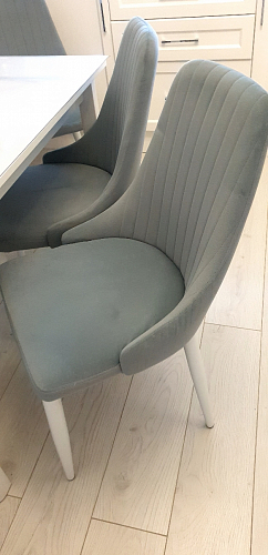 Стул на металлокаркасе Kora black / gray фото покупателя 215