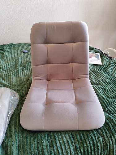 Стул на металлокаркасе Чилли светло-серый / белый каркас фото покупателя 383