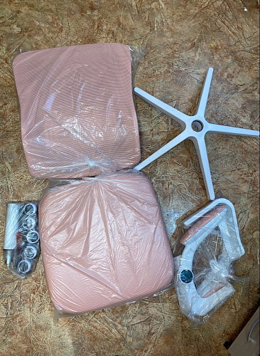 Компьютерное кресло Konfi gray / blue / white фото покупателя 7